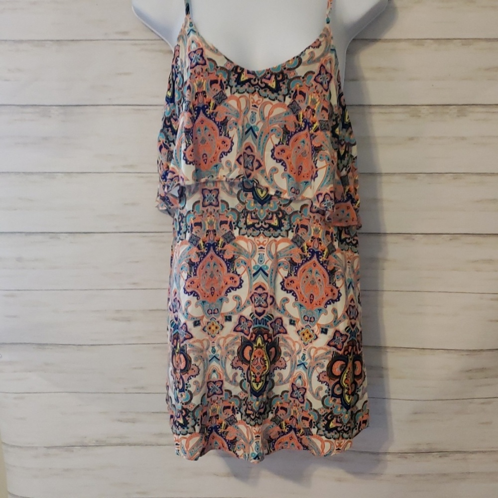 Colorful mini dress